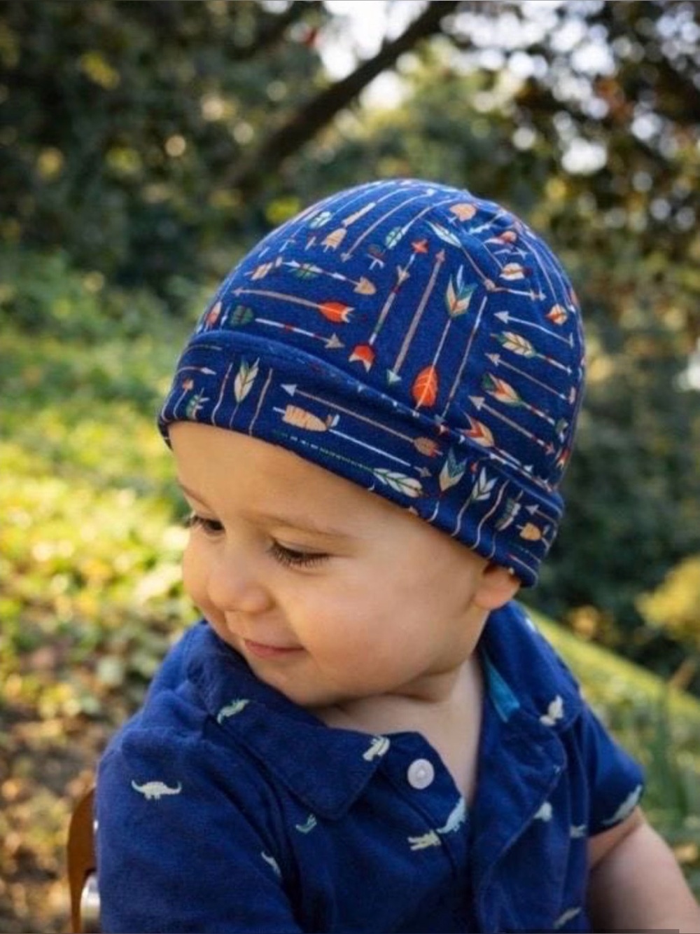 Handmade Cotton Beanie Hat | 95% Cotton | arrow beanie hat soft and cozie